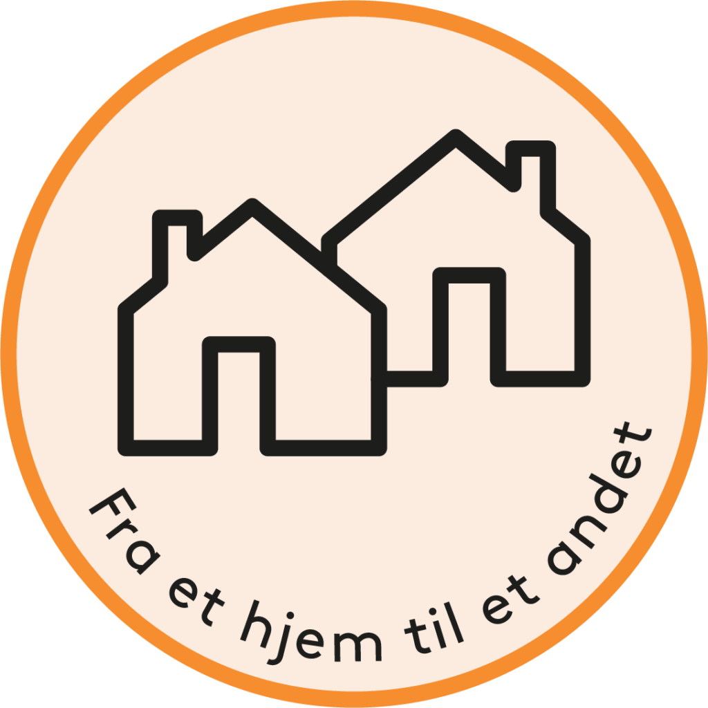 Altidens Omsorgsmodel grafisk Fra et hjem til et andet