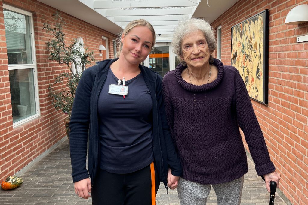 Altiden ældreområdet Kristina social og sundhedshjælper beboer Bakkebo 