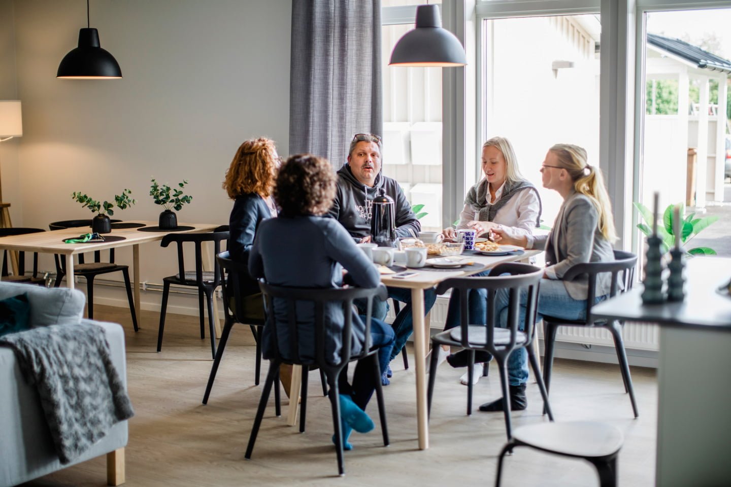 Altiden Ekko voksne grupper spisebord socialområdet indflytning